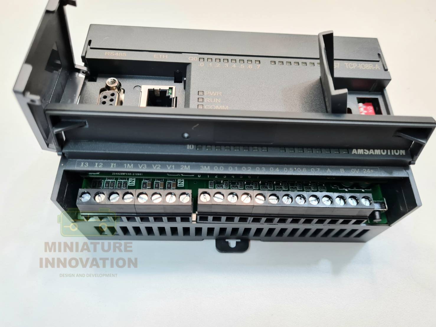 MODBUS S7 TCP-IO8R-A RTU ขยายรีเลย์8 In-8out Analog 6AI-1AO สำหรับ Siemens SMART200/300/1200 PLC S7 RS485 Ethernet โมดูล DB9พอร์ต