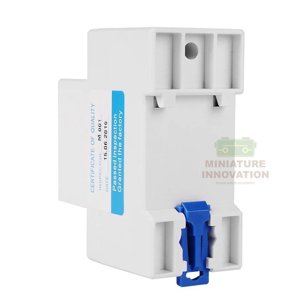 DDS6619-008 Single เฟส สองสาย LCD ดิจิตอลแสดง Wattmeter Power พลังงานไฟฟ้ากิโลวัตต์ AC 230V 50Hz DIN RAIL