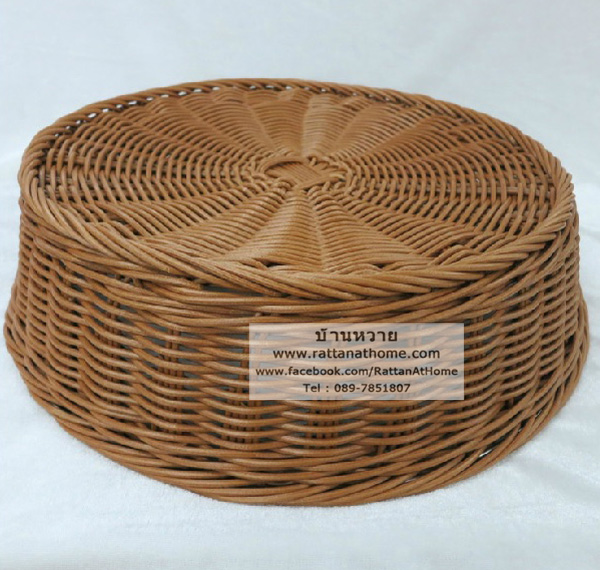 ถาดหวายเทียม ถาดหวายใส่ขนมปัง ขนาด S 36*10 cm