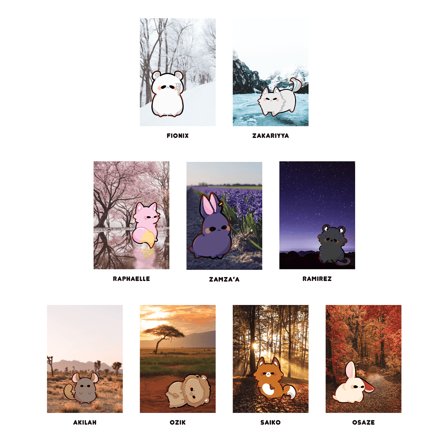 POLAROID: WILDLIFE Ver. (สุ่ม 3 ใบ)