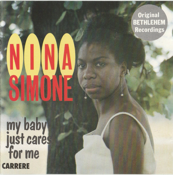 Nina Simone – My Baby Just Cares For Me / FRANCE / ปกในมีจุดเหลือง / แผ่นดี