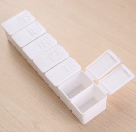 กล่องใส่ยา,กล่องใส่ยา7ช่อง