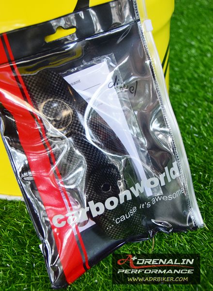 Carbonworld การ์ดกันร้อนคอท่อ (Heat guard carbon) สำหรับ Diavel