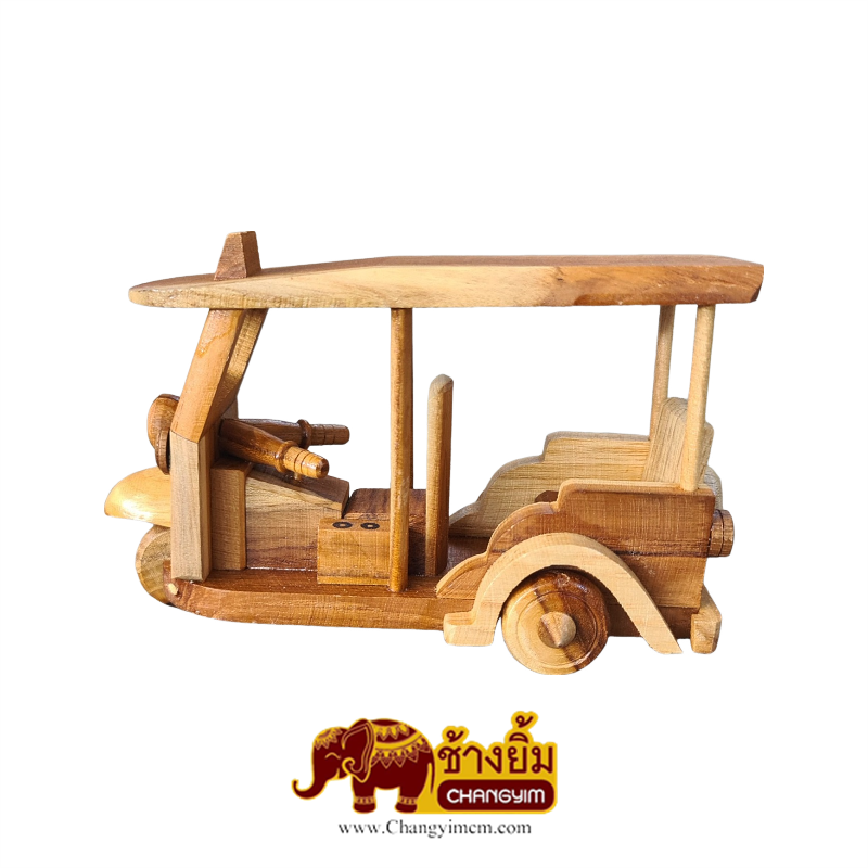 รถตุ๊กตุ๊กไม้