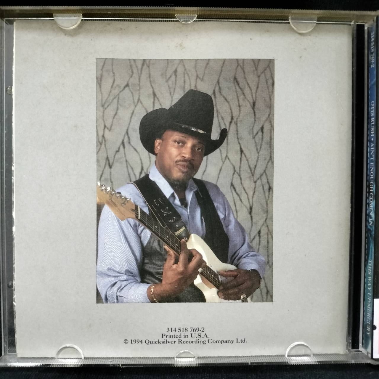 Otis Rush – Ain't Enough Comin' In / USA / ปกในมีจุดเหลือง / ปกเจาะ / แผ่นดี