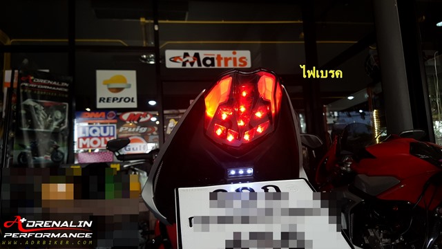 ไฟท้าย Competition werkes Integrated Taillight สำหรับ street triple ปี 2015+