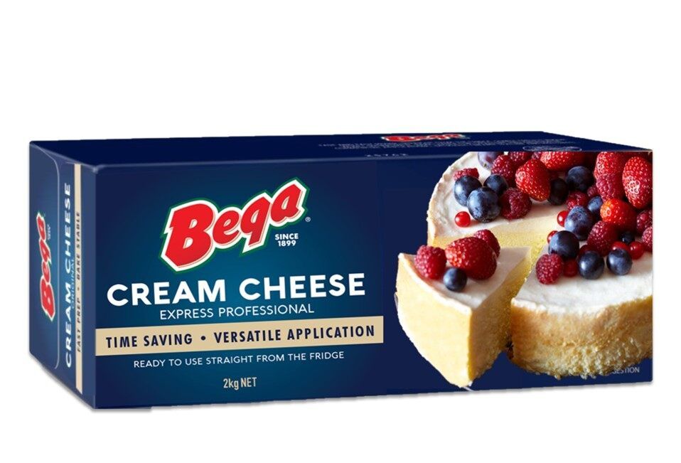 ครีมชีส Bega Cream Cheese Express Professional 2 kg. (02-7013)
