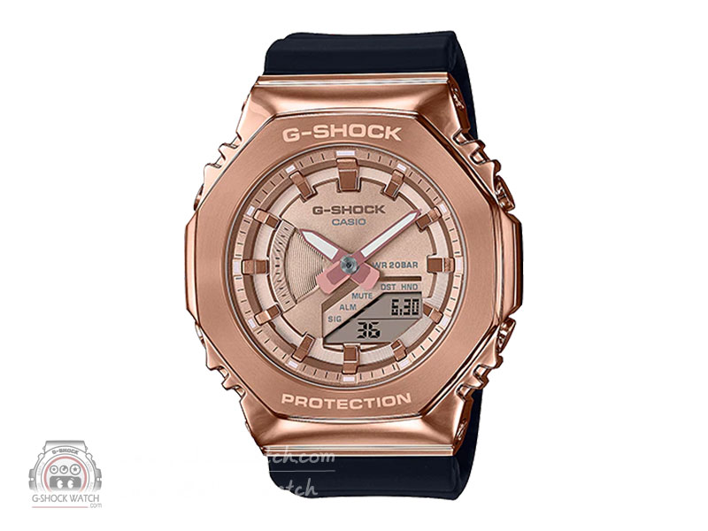 CASIO G-SHOCK นาฬิกาข้อมือ นาฬิกากันน้ำ นาฬิกาของแท้ ประกันศูนย์ CMG 1 ปี รุ่น GM-S2100PG-1A4