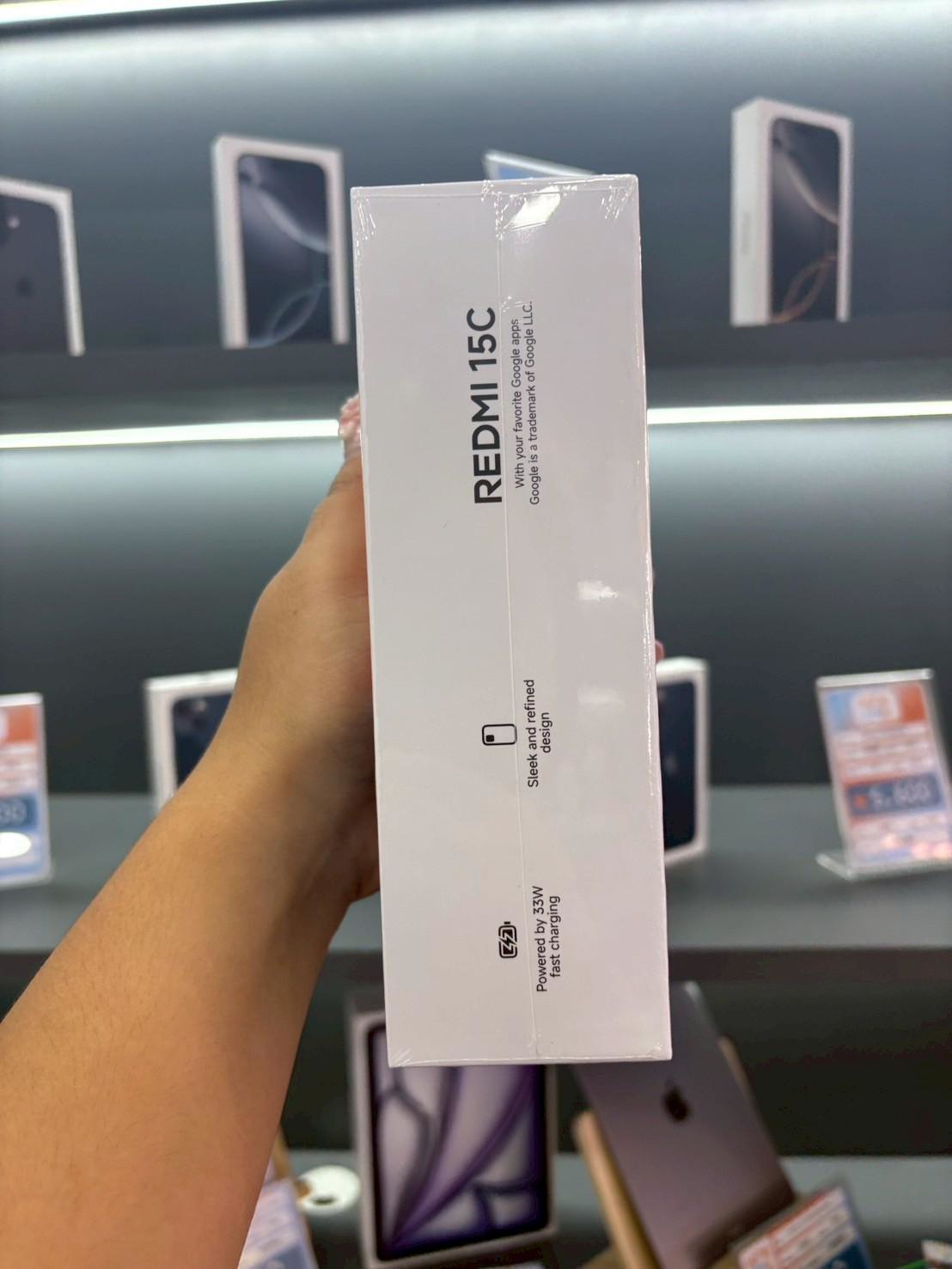 Xiaomi Redmi 15C (8+256) สีMidnight Black