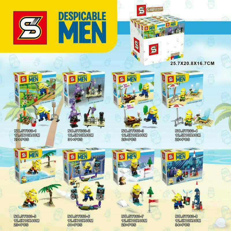 เลโก้จีน SY.660 ชุด Despicable Me Minion