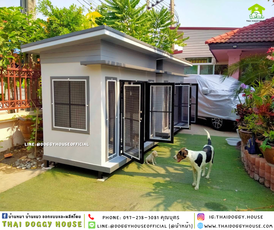 บ้านหมา แบบบ้าน 𝐕𝐢𝐧𝐭𝐚𝐠𝐞 𝐬𝐭𝐲𝐥𝐞