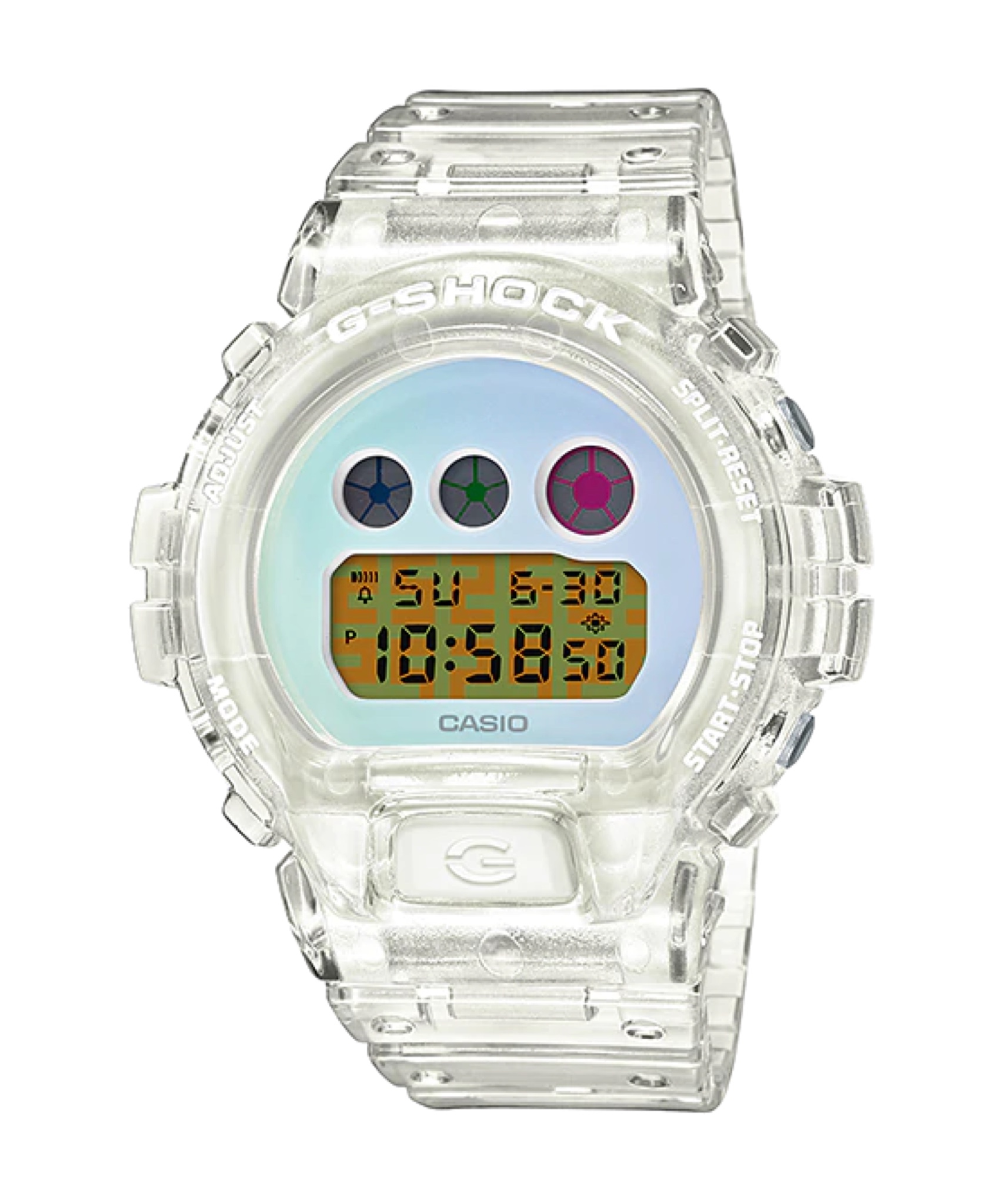 CASIO G-SHOCK นาฬิกาข้อมือ นาฬิกากันน้ำ นาฬิกาของแท้ ประกันศูนย์ CMG 1 ปี รุ่น DW-6900SP-7D