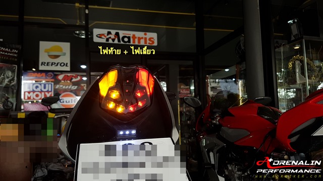 ไฟท้าย Competition werkes Integrated Taillight สำหรับ street triple ปี 2015+