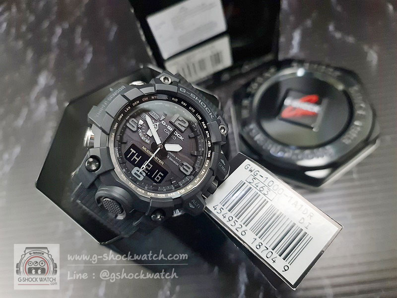 CASIO G-SHOCK นาฬิกาข้อมือ นาฬิกากันน้ำ นาฬิกาของแท้ ประกันศูนย์ CMG 1 ปี รุ่น GWG-1000-1A1
