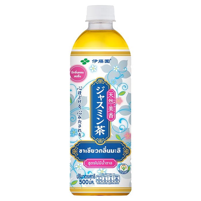 ชาเขียวมะลิไม่มีน้ำตาล Itoen Green Tea No sugar 500 ml. (05-8714)