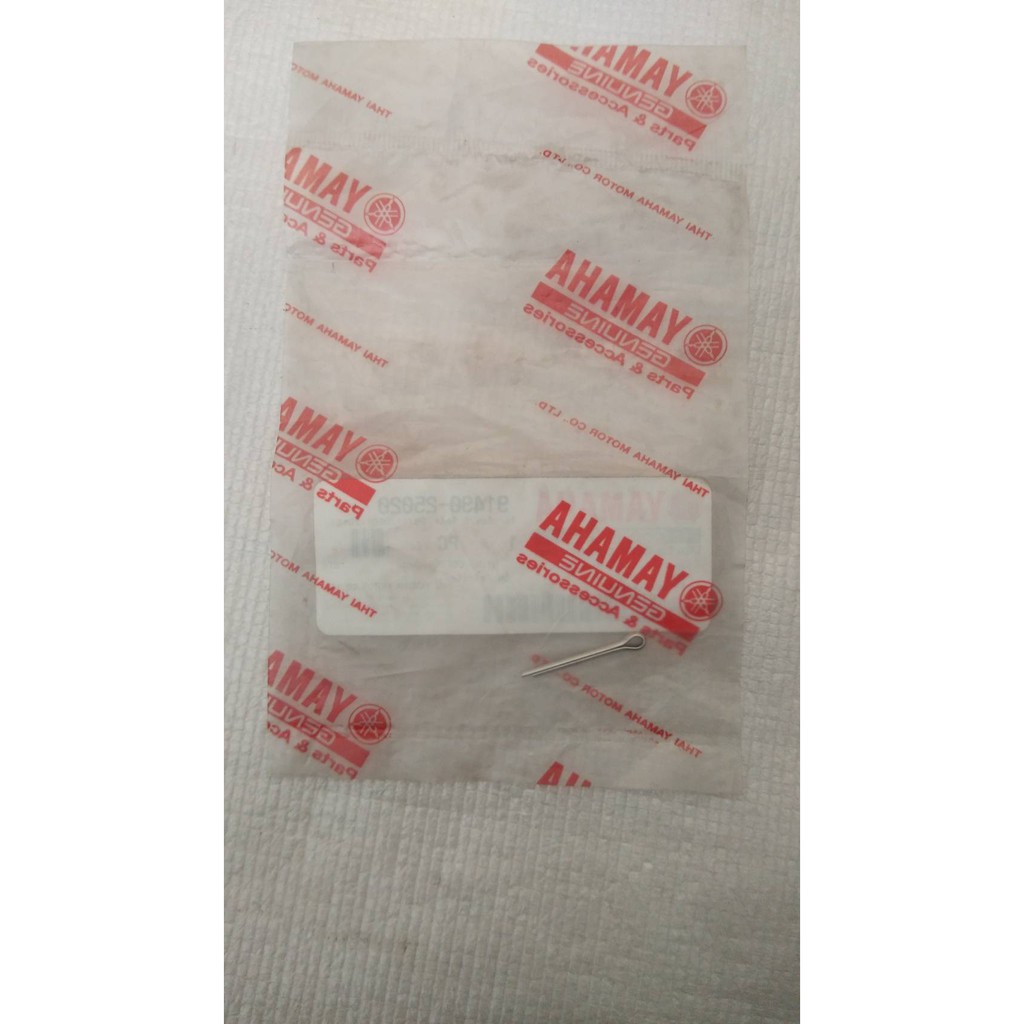 ปิ้น , สลักชนิดผ่า สำหรับรุ่น JR120S อะไหล่แท้ YAMAHA 91490-25020