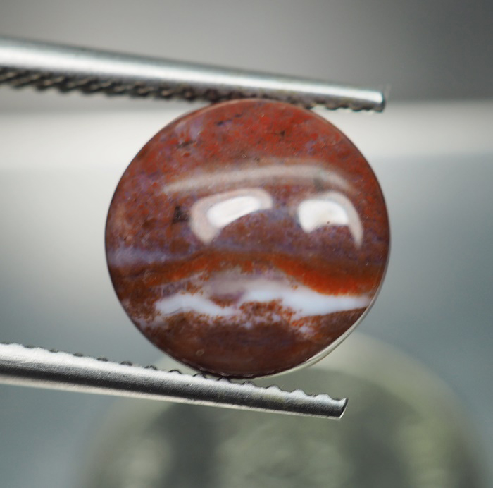 หินสีสวยลายธรรมชาติ (Crazy Lace Agate) 2.65 กะรัต