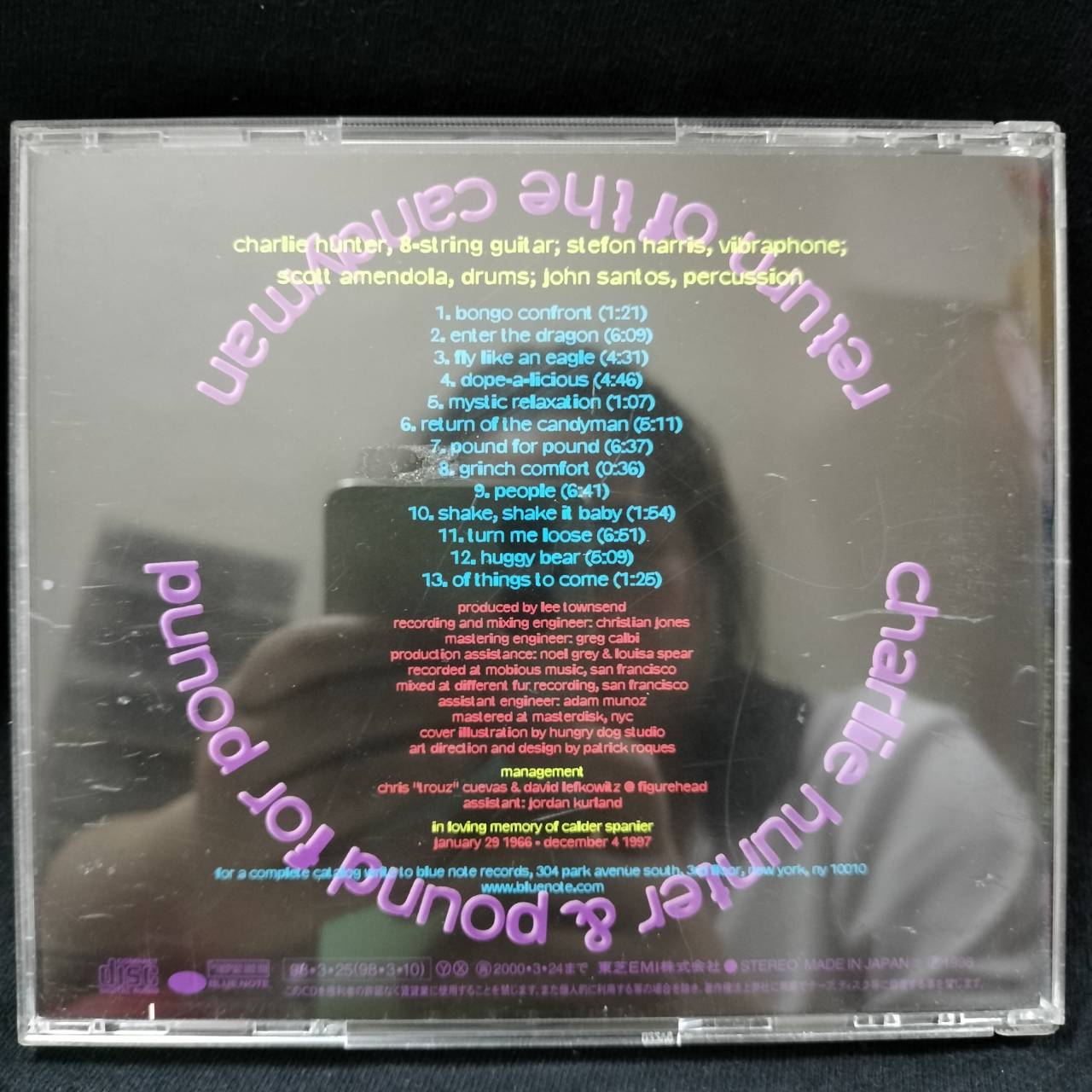 Charlie Hunter & Pound For Pound – Return Of The Candyman / JAPAN / แผ่นดี / มี Obi