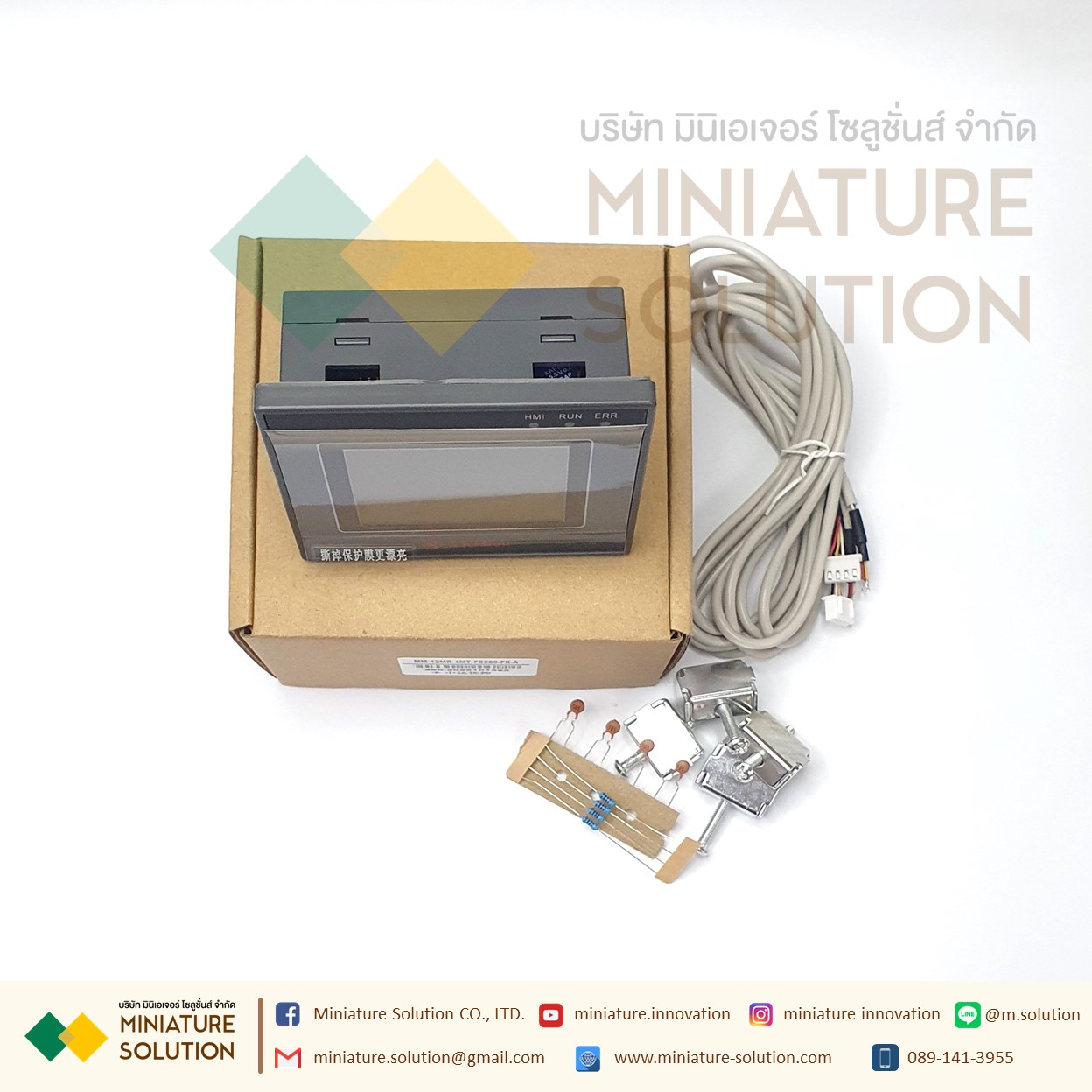 YKHMI PLC FX IN HMI 2IN1 MM-12MR-4MT-FE280-FX-A Zhongda excellent control 2.8 inch touch screen PLC all-in-one machine YKHMI (MM-12MR-4MT-FE280-FX-A)