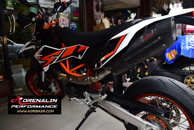 ท่อ MIVV รุ่น SUONO สำหรับ KTM 690 SMC 08-15 ท่อชั้นน้ำจาก ITALY (For Exhibition only)