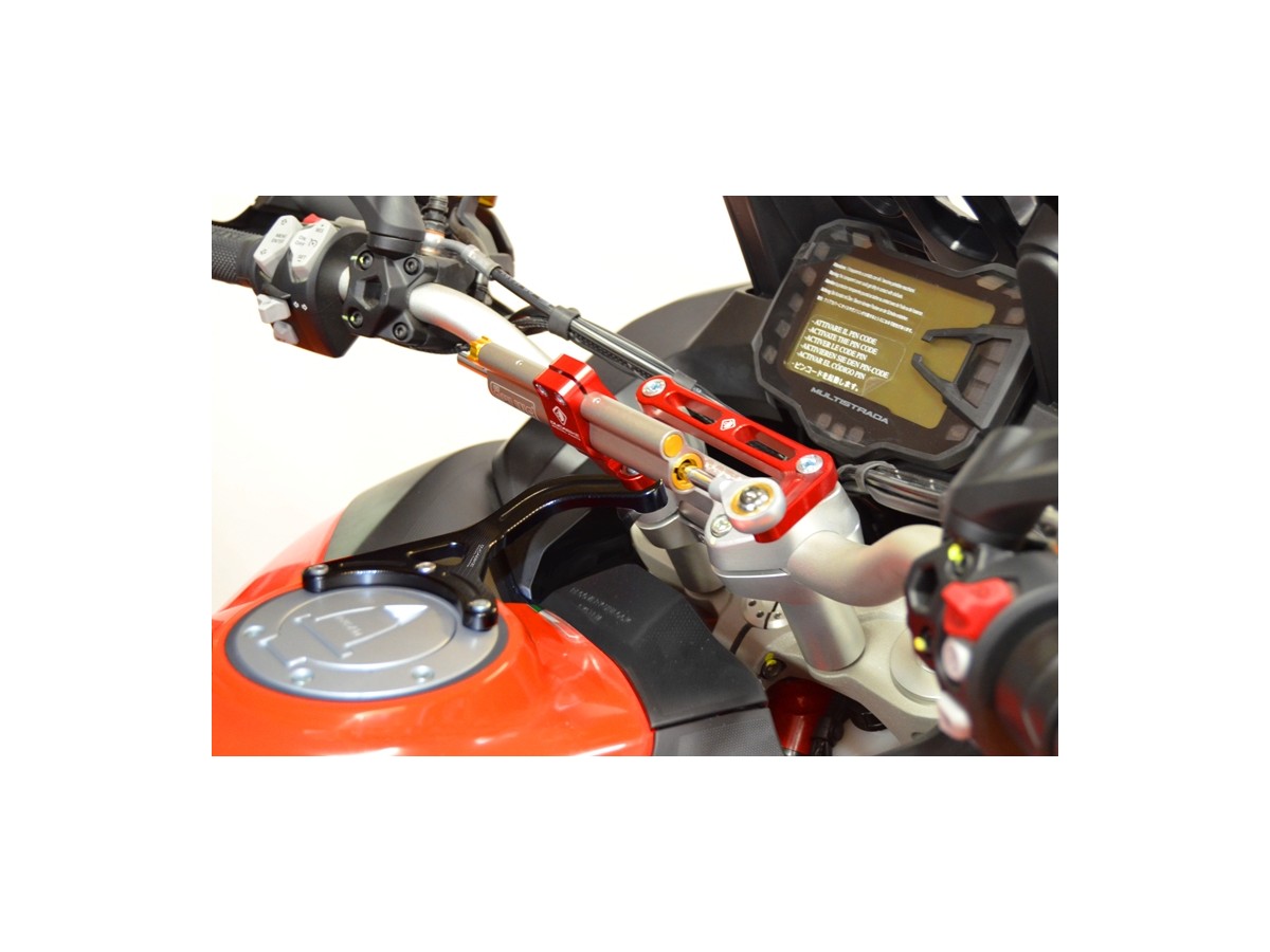 ขาจับกันสะบัด Ducabike สำหรับ Multi Strada 1200, 950, 1260 V2 กันสะบัด Ohlins