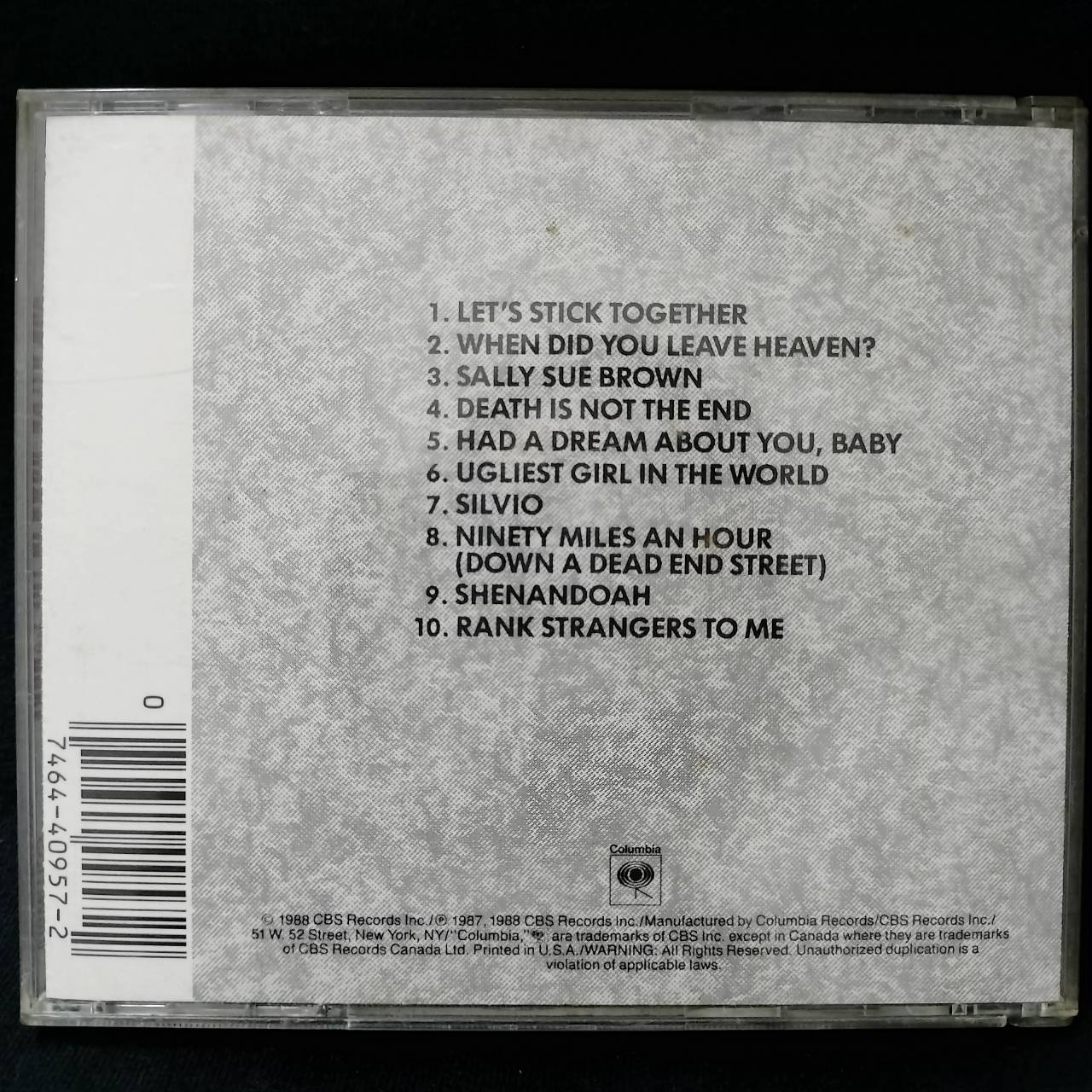 Bob Dylan – Down In The Groove / USA / แผ่นดี