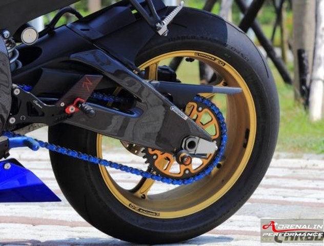 Carbon2Race ครอบสวิงอาร์มคาร์บอน สำหรับ R6 2017