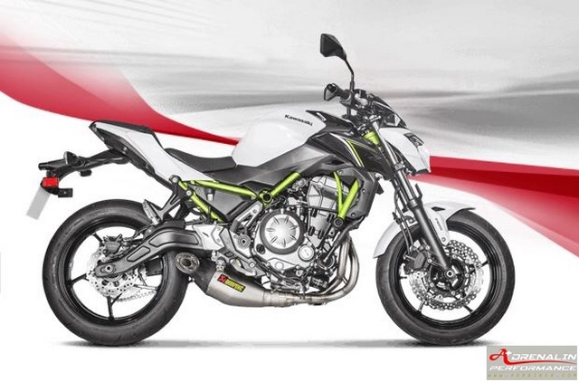 ท่อ Akrapovic Full Titanium+carbon สำหรับ Z650 (For Exhibition only)