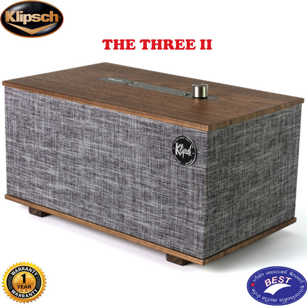 Klipsch The Three II With Google Assistant Bluetooth Speaker