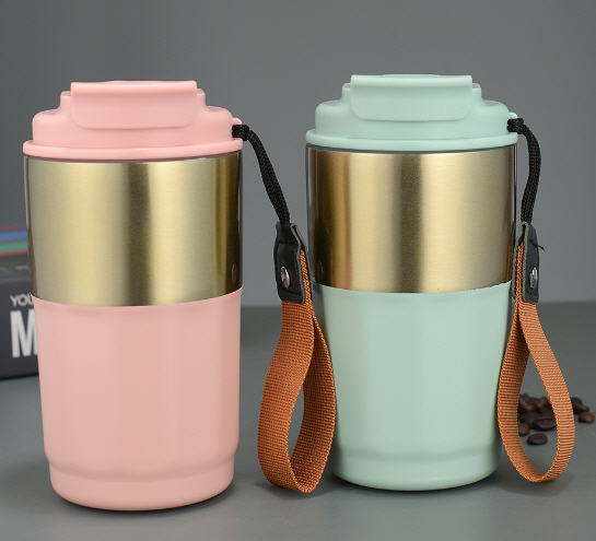 แก้วกาแฟสแตนเลส,แก้วสแตนเลส304,แก้วเก็บอุณหภูมิ,420ml