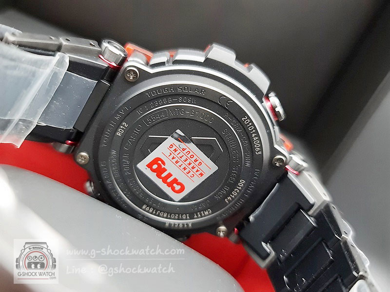 CASIO G-SHOCK นาฬิกาข้อมือ นาฬิกากันน้ำ นาฬิกาของแท้ ประกันศูนย์ CMG 1 ปี รุ่น MTG-B1000XBD-1A