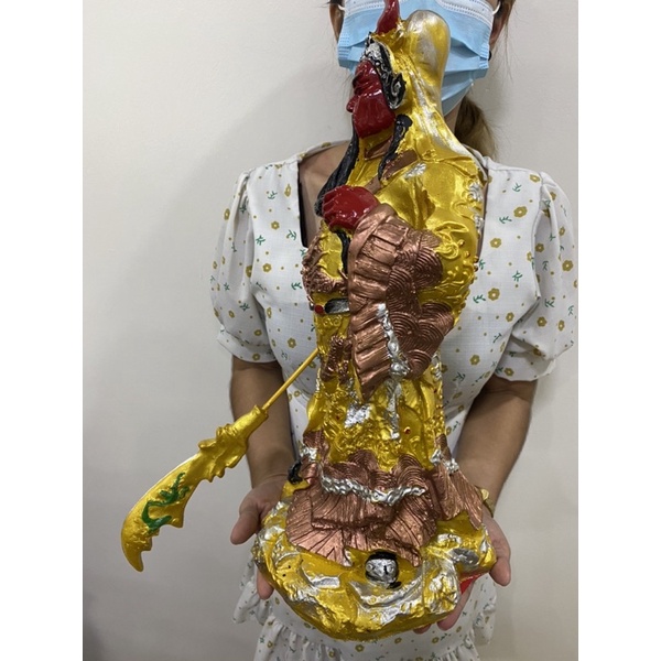 กวนอู เทพเจ้ากวนอู องค์ใหญ่ สูง18 นิ้ว กว้าง9นิ้ว