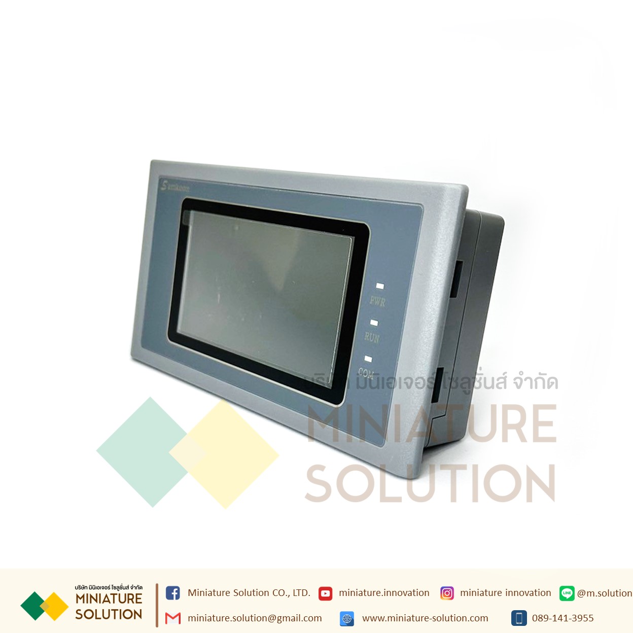 SAMKOON SK-043HS HMI 4.3" (Ethernet) HMI Touch Screen 4.3 "พร้อม Ethernet