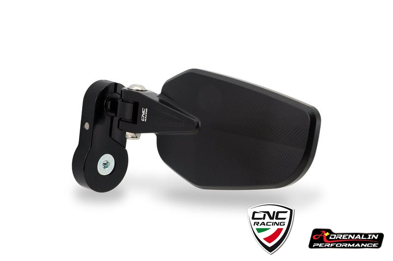 กระจกปลายแฮนด์ cnc racing รุ่น Evo ทรง arrow พับได้ ใส่รถได้ทุกรุ่น ราคาคู่ละ