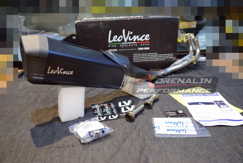 ท่อ leovince full system สำหรับ Tmax 560 2020+ รุ่น LV12 ปลายดำ (For Exhibition only)