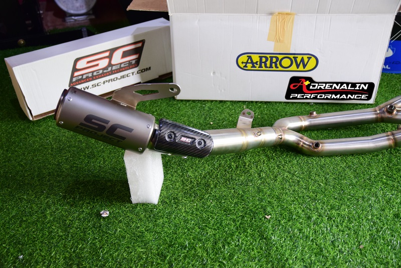 Arrow คอฟูล สำหรับ S1000RR 2020+ ไทเทเนียม และ แสตนเลส (For Exhibition only)