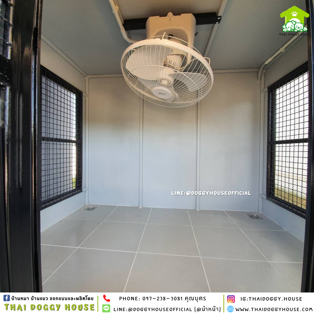 บ้านหมา รุ่นนิยม แบบบ้าน BOX STYLE