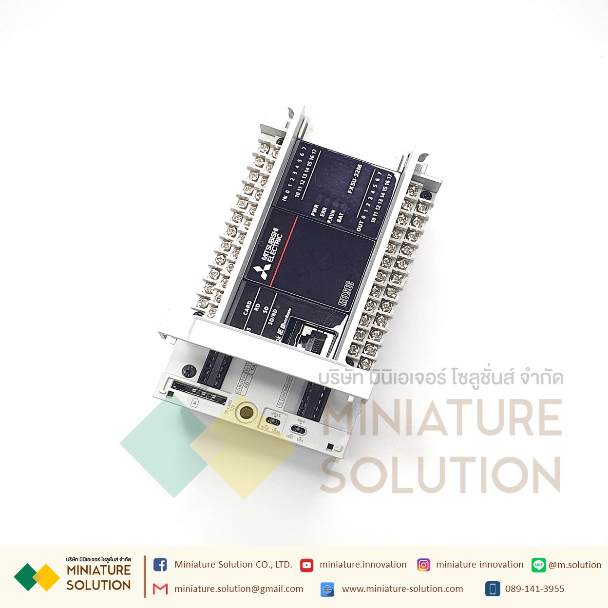 Mitsubishi PLC controller FX5U-32MR ES 64MR 80MR 32MT 64MT ESS AC/DC/RELAY