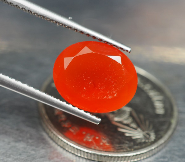 พลอยคาร์เนเลียน (Carnelian) 3.75 กะรัต