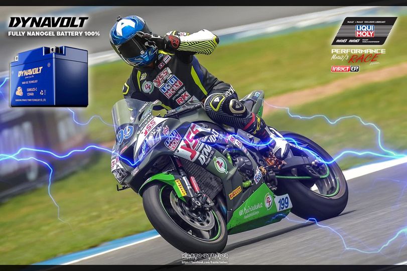 แบตเตอรี่ Dynavolt nano Gel สำหรับ panigale 959
