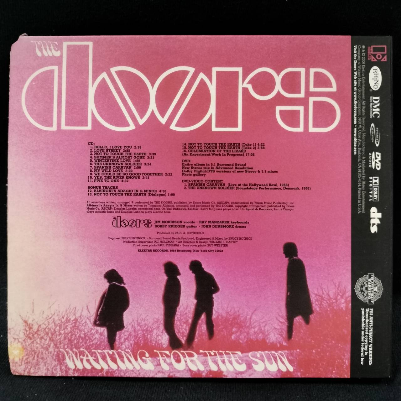 The Doors – Waiting For The Sun / USA / มุมกล่องกระดาษบิ่นเล็กน้อย / แผ่นดี