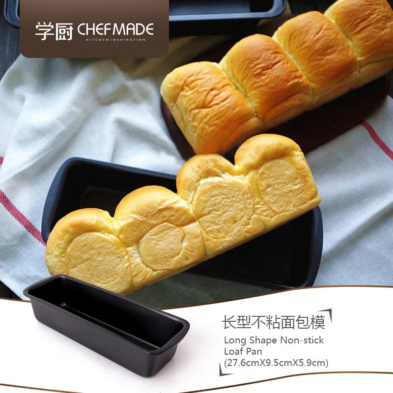 Chef Made WK 9098 Long Shape Non Stick Loaf Pan (11-8175)