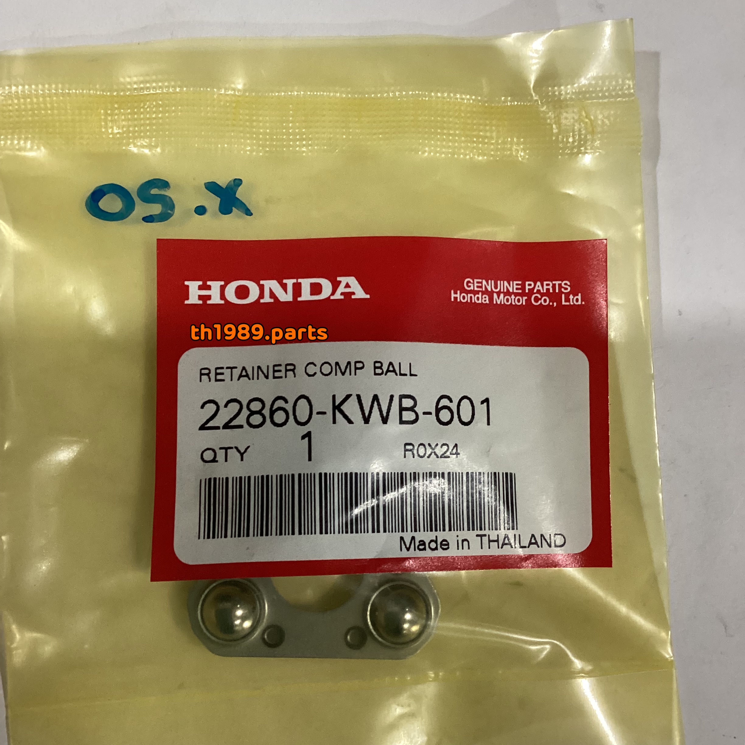 22860-KWB-601 เรือนลูกปืนคลัทช์ WAVE110i 2009 อะไหล่แท้ HONDA