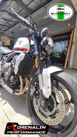 Evotech - การ์ดหม้อน้ำ สำหรับ Triumph Trident 2021+