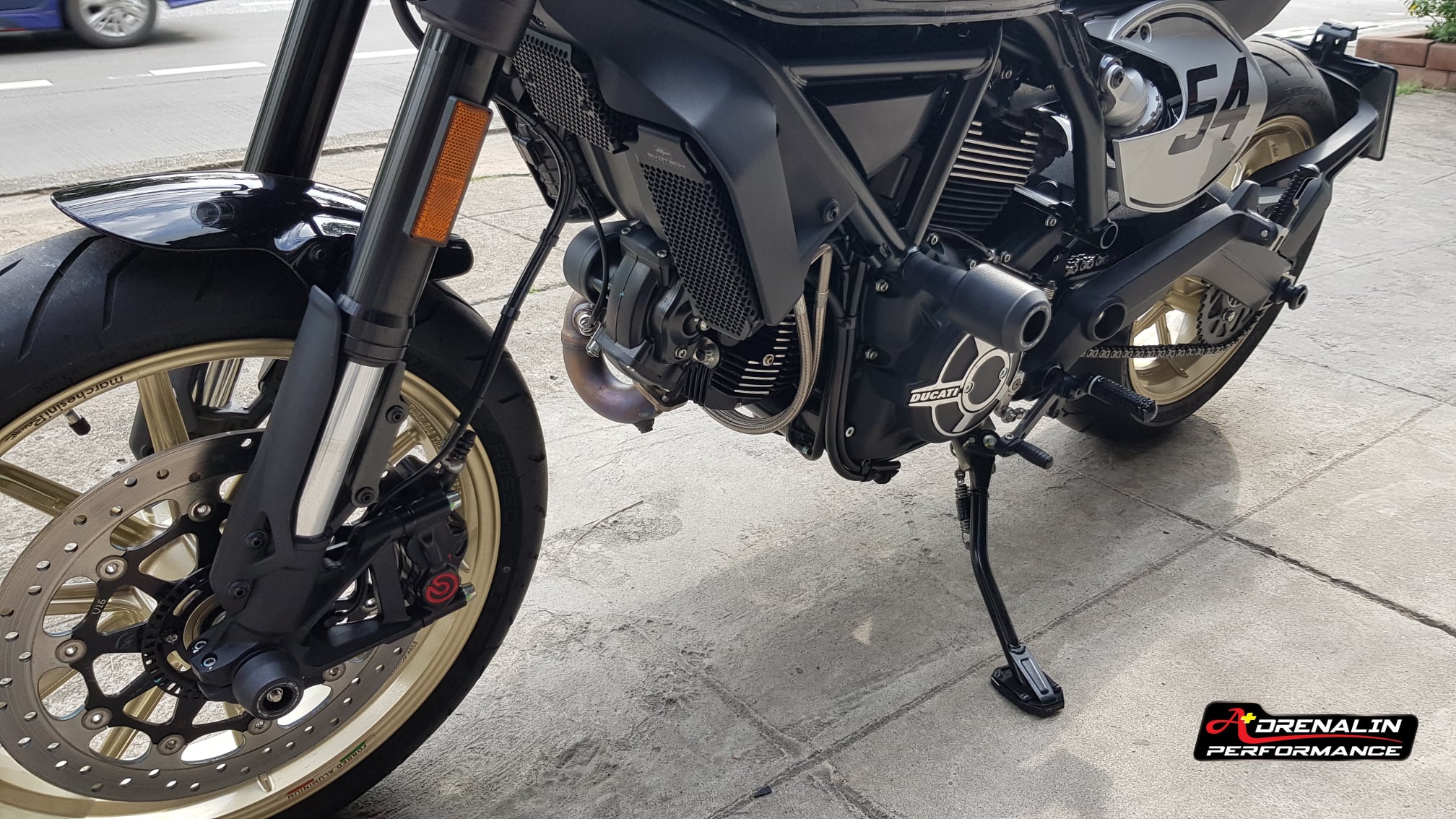 Evotech การ์ดจานไฟ สำหรับ Scrambler