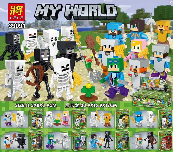 เลโก้จีน LELE.33091 ชุด Minecraft