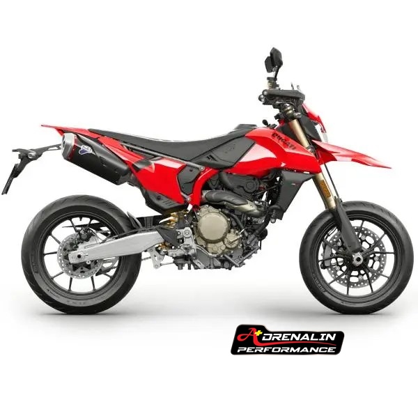 ท่อ termignoni สลิปออนคู่ ไทเทเนียมดำ สำหรับ hyper 698 mono 2024+ (For Exhibition only)