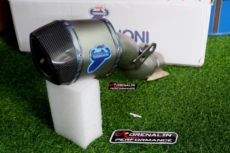 ท่อ Termignoni ทรงสั้น Racing ไทเทเนียม สำหรับ Multi 1200/1260 (For Exhibition only)