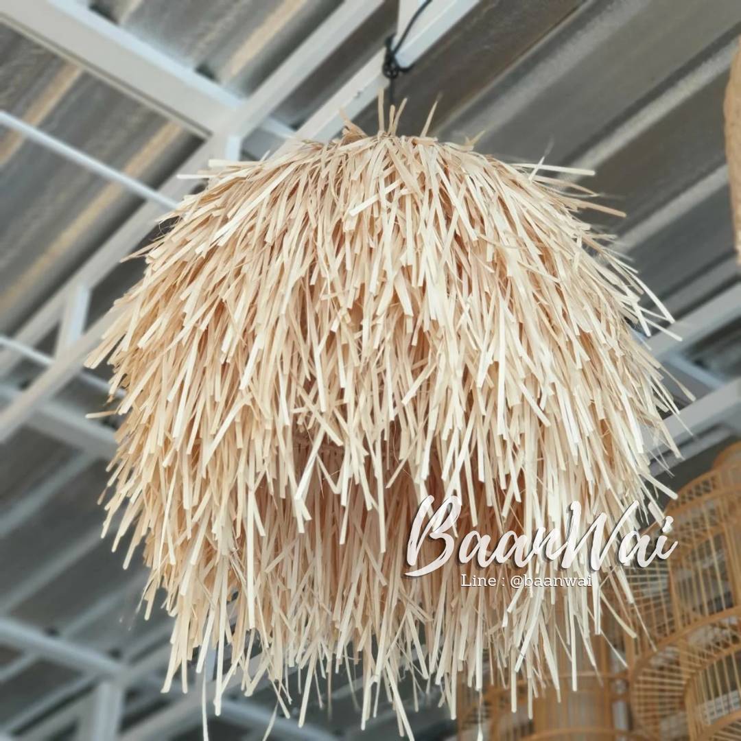 โคมไฟสาน สไตล์ฮาวาย ขนาด 50 * 40 cm