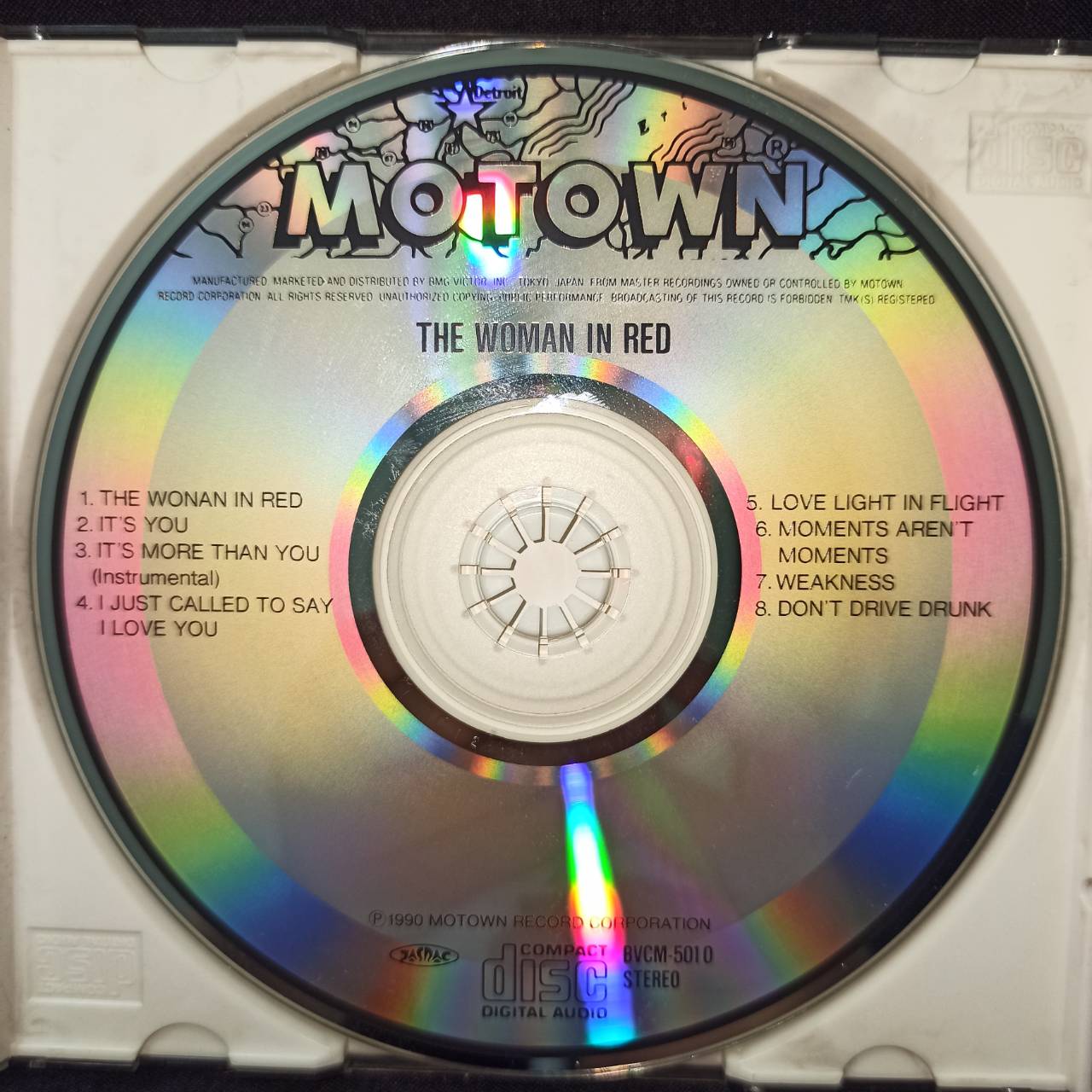 Stevie Wonder – The Woman In Red (Selections From The Original Motion Picture Soundtrack) / JAPAN / แผ่นดี